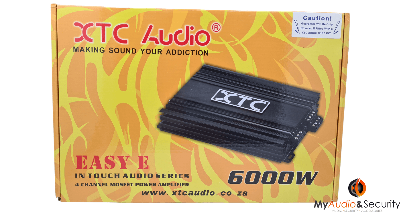 3-1019 XTC EASY E 6000W 4 CHANNEL AMP
