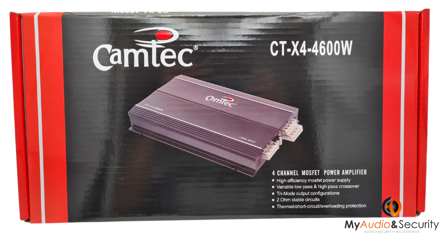 3-1116 CAMTEC CT-X4-4600W 4600W 4CH AMPLIFIER