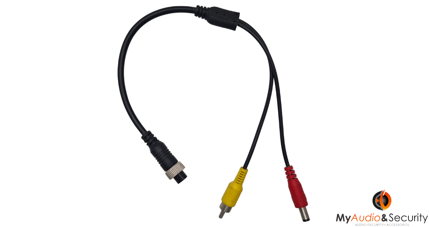 22-104 4 PIN AVIATION CONNECTOR RCA MALE