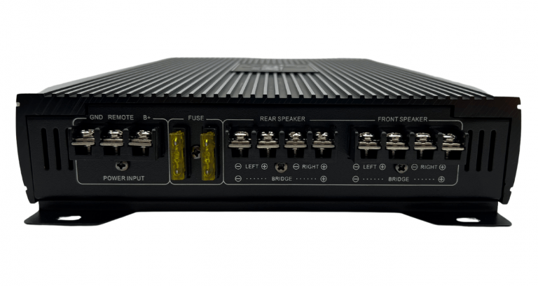 Deaf Bonce 4 Channel Class D Amplifier - 320W X 4 (4 Ohm) Car Audio Amp With Adjustable Filters