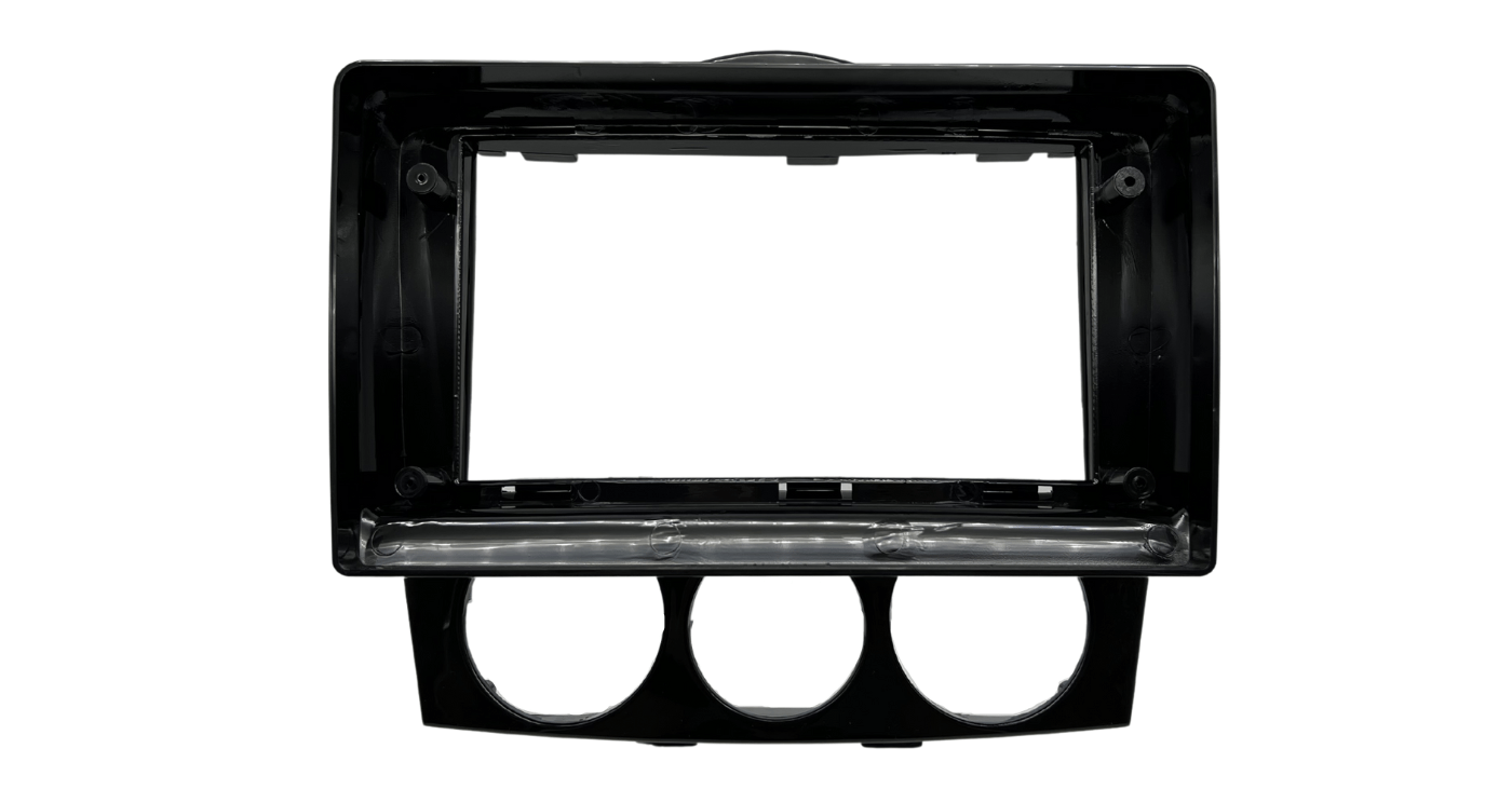 thumbnail interactive-video image 1 of Glossy Piano Black Pillar Post Covers For Mazda RX-8 2004-2008 - 2pc Door Trim Kit 1 of 3