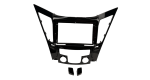 Hyundai Sonata 2011+ 9" Trimplate with SWC Harness