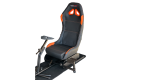 BlackSpider BSVR005 Racing Simulator Seat Black Orange - Image 6