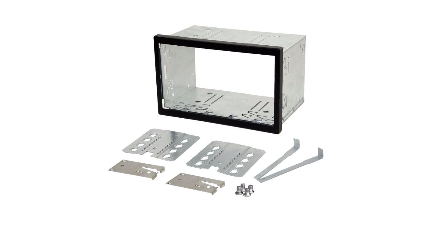 thumbnail image 2 of Sound-way Double DIN Car Radio Frame Installation Kit, 2 DIN Front Panel Frame Removal Keys Antenna Adapter Compatible With~p61769010 2 of 14
