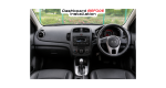 Kia Forte 9" Auto AC Trimplate 2009+ with SWC Harness - Image 6