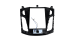 Ford Focus 2012-2015 9.7" Trimplate with SWC Canbus and Harness - Image 5