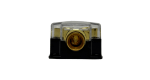 Blackspider 1-In 2-Out Gold-Plated Car Audio Power Distribution Block - Image 2