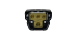 Blackspider 1-In 3-Out Gold-Plated Car Audio Power Distribution Block - Image 2