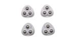 Adhesive Mini Caster Wheels
