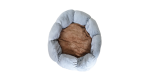 Petal Pet Bed - Blue/ Brown - S - Image 7