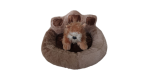 Paw Pet Bed - Brown - S - Image 2