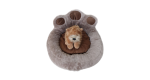 Paw Pet Bed - Grey/ Brown - L - Image 2